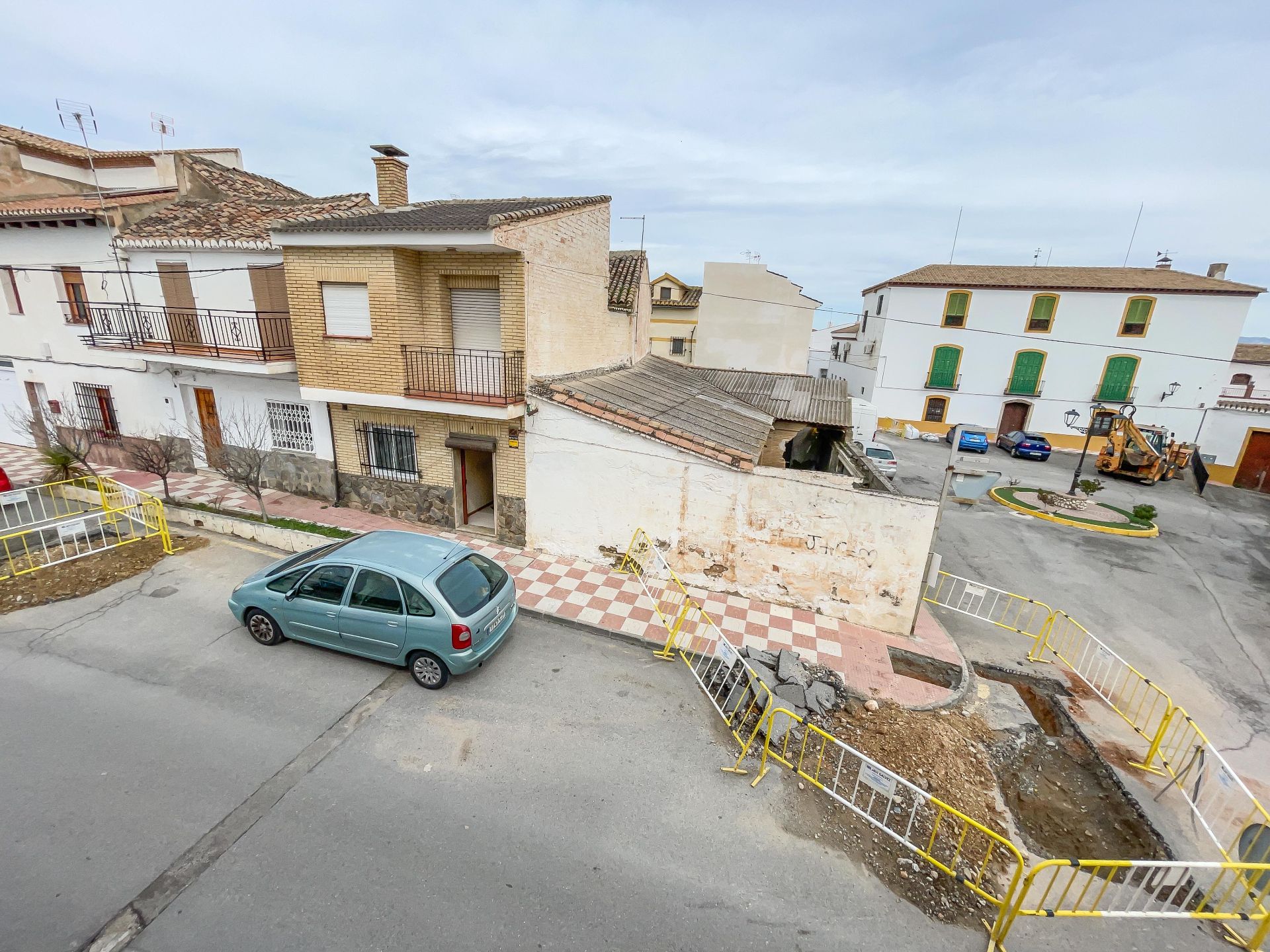 Exterior view of Single-family semi-detached for sale in Otura  with Terrace, Furnished and Oven
