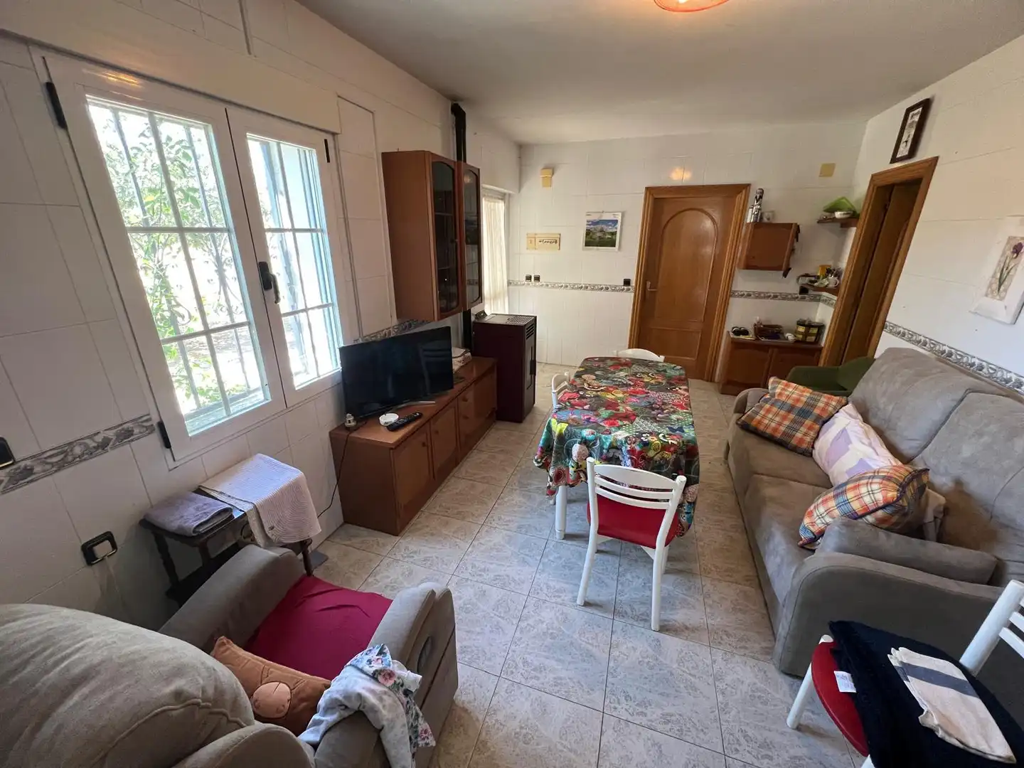Sala de estar de Casa o chalet en venta en La Torre con Calefacción y Piscina