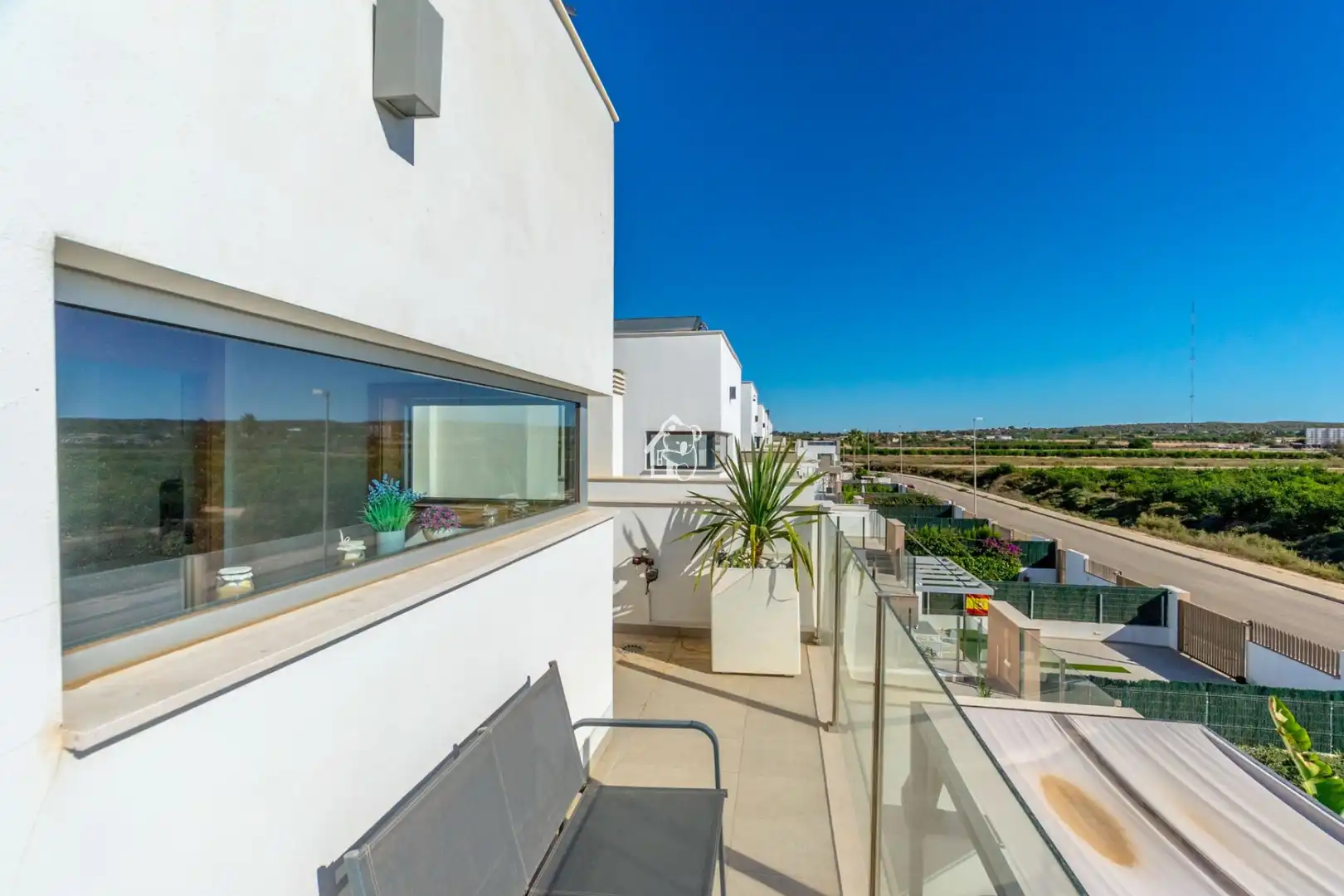 Terraza de Casa o chalet de alquiler en Guardamar del Segura con Aire acondicionado, Jardín privado y Terraza
