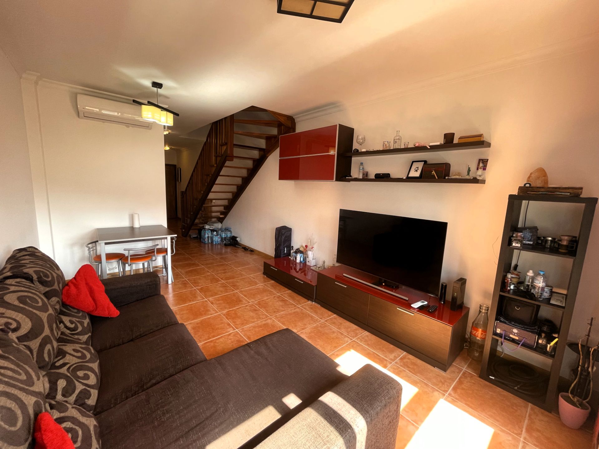 Living room of Duplex for sale in Valsequillo de Gran Canaria  with Air Conditioner, Oven and Washing machine