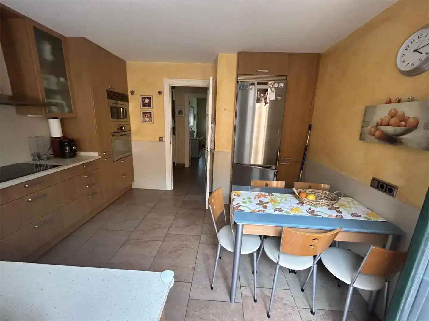 Cuina de Casa adosada en venda en Segovia amb Parquet, Traster i Balcó