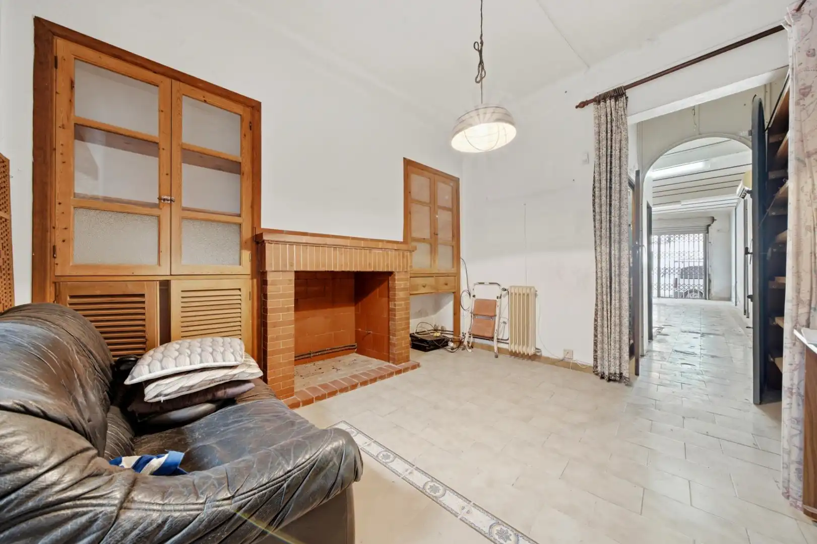 Sala d'estar de Finca rústica en venda en Campos amb Aire condicionat i Terrassa