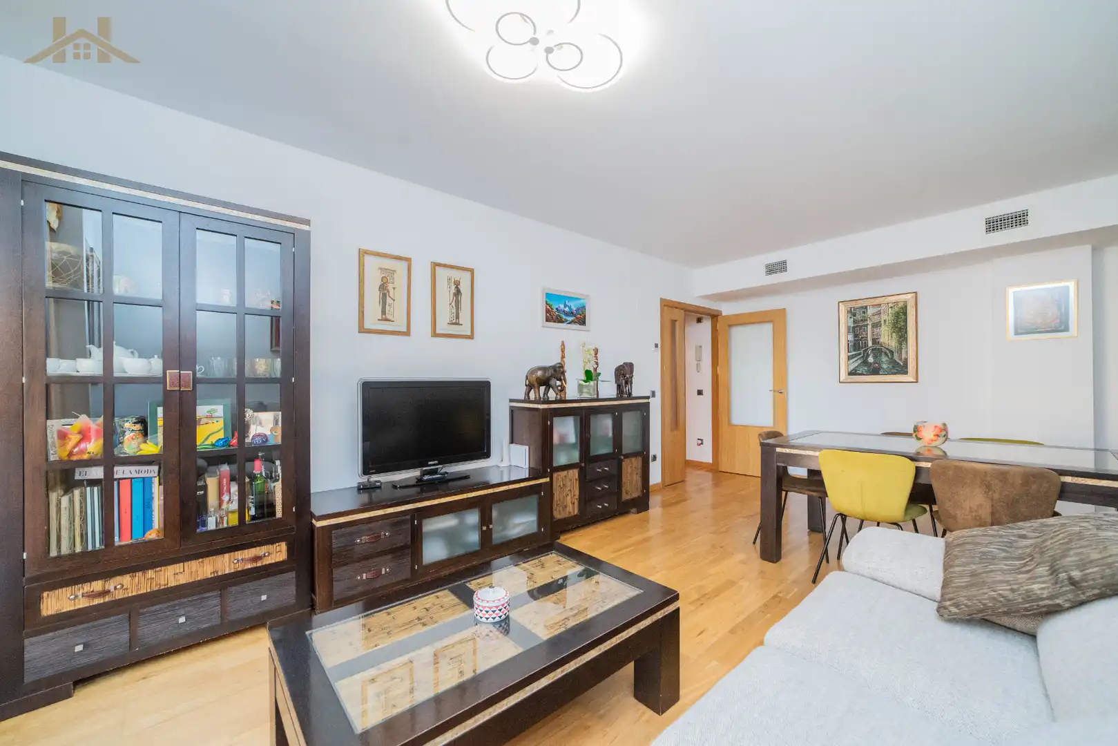 Sala de estar de Piso en venta en Madrid con Aire acondicionado, Calefacción y Parquet