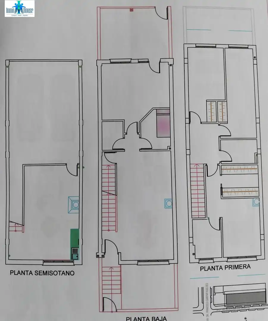 Casa adosada en venda en Albacete amb Calefacció, Parquet i Terrassa