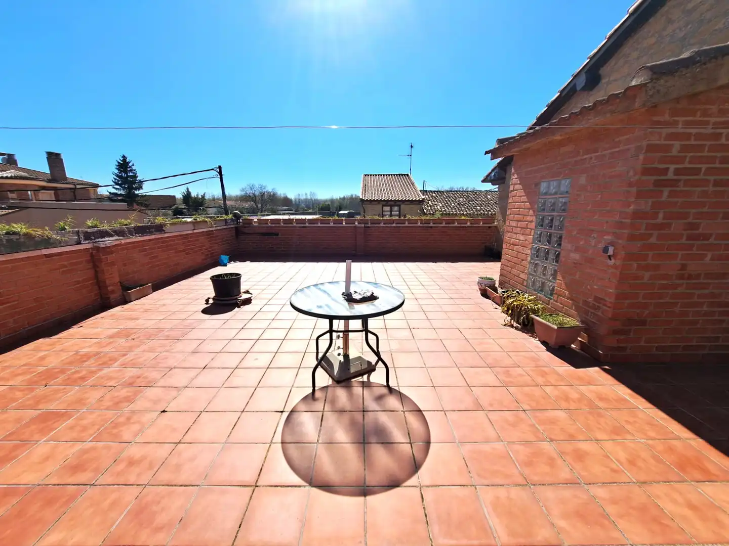 Terrassa de Casa adosada en venda en Baños de Rioja amb Calefacció, Jardí privat i Terrassa