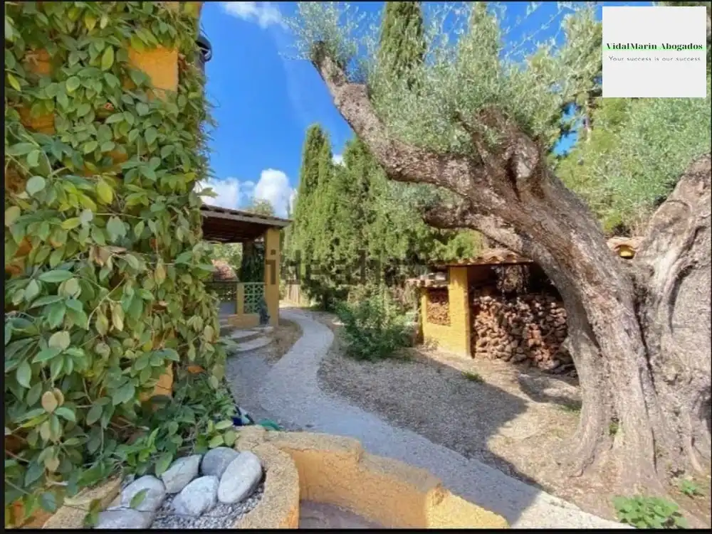 Jardí de Casa o xalet en venda en Mutxamel amb Aire condicionat, Jardí privat i Forn