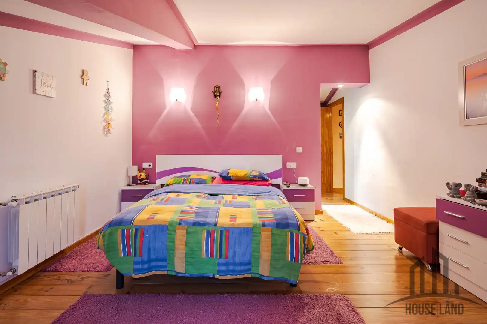 Bedroom of Houses for sale in Fuentenovilla  with Air Conditioner, Heating and Private garden