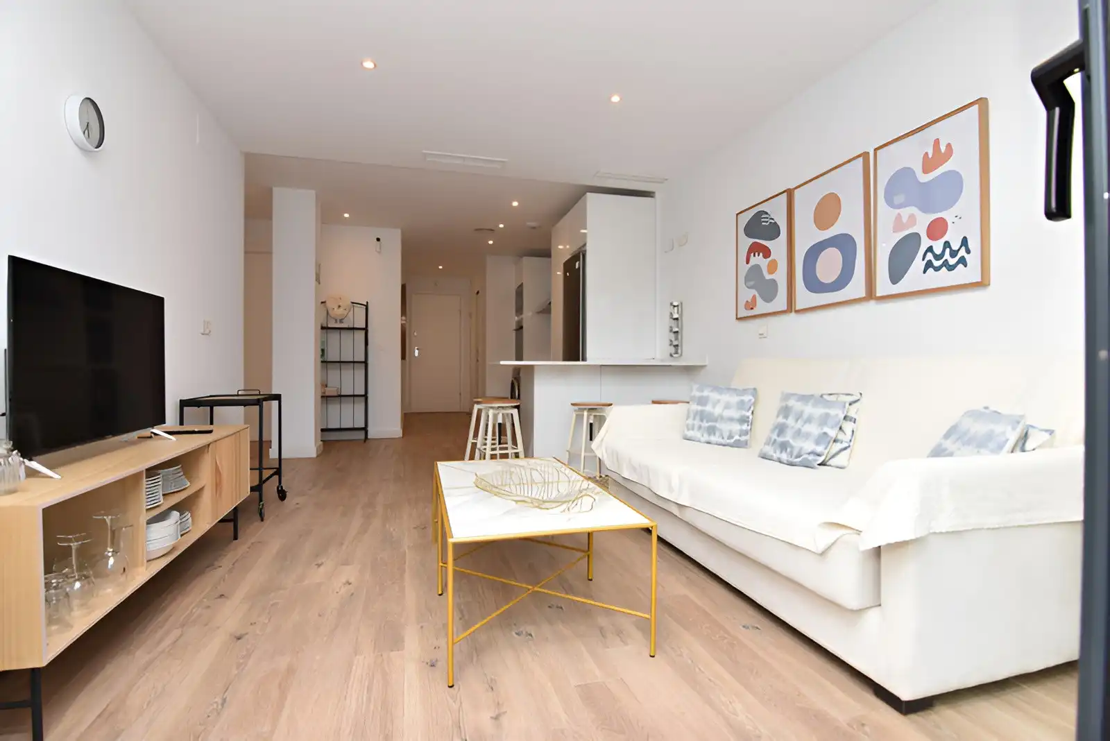 Living room of Ground floor for sale in Torremolinos  with Air Conditioner, Terrace and Swimming Pool