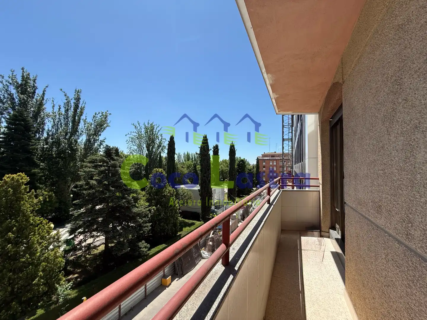 Terrasse von Wohnungen zum Verkauf in Salamanca mit Heizung, Parkett und Balkon
