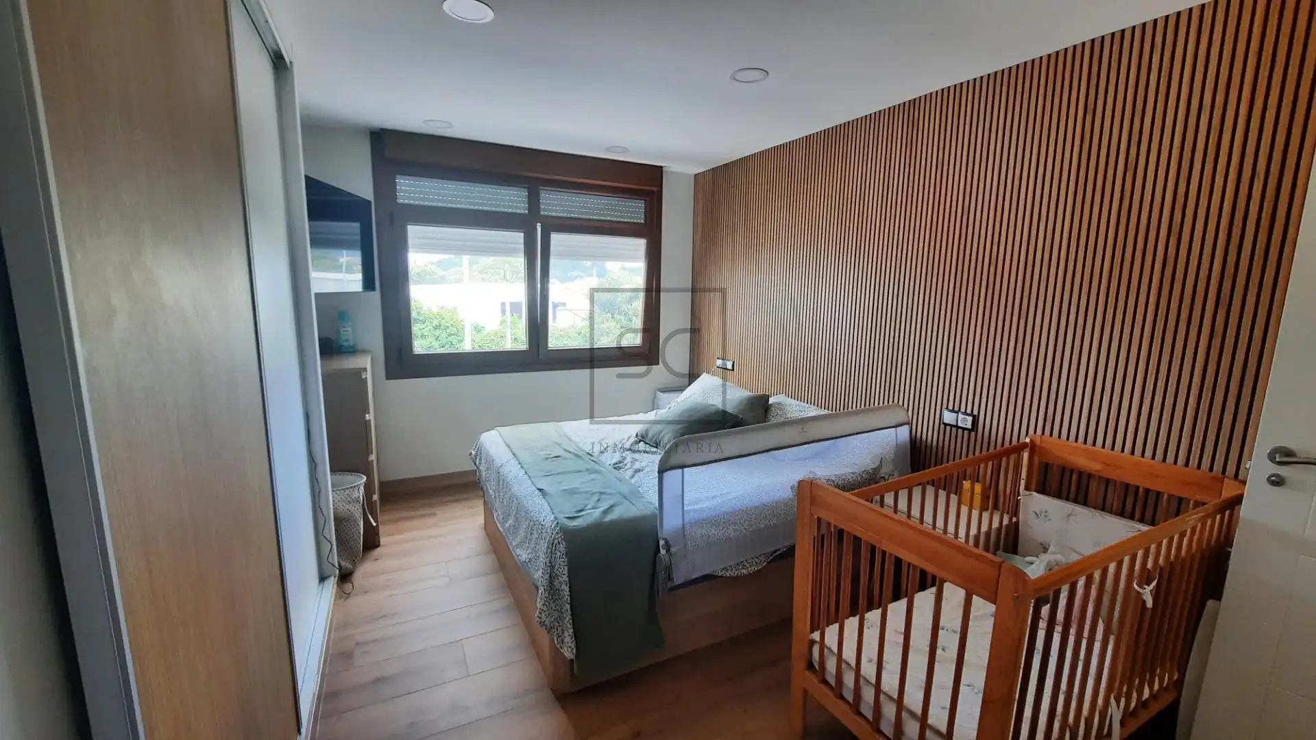 Schlafzimmer von Wohnung zum Verkauf in Narón mit Heizung, Abstellraum und Möbliert
