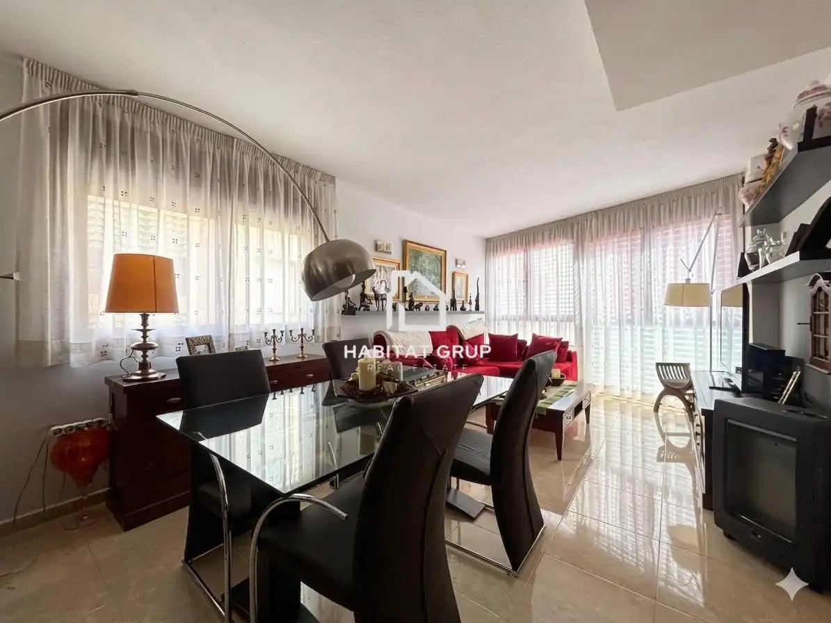 Living room of Flat for sale in Anglès  with Heating