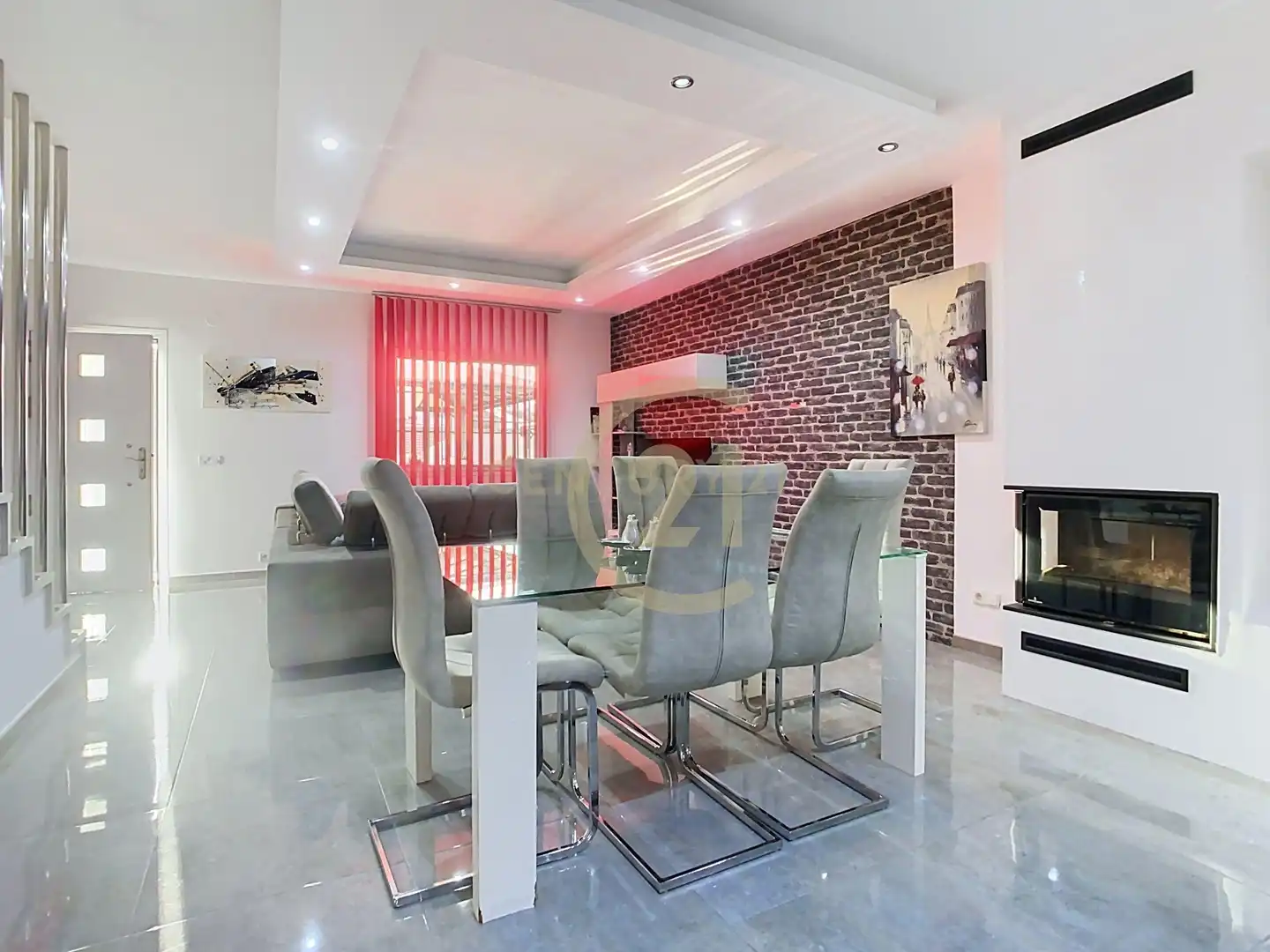 Comedor de Apartamento en venta en Álora con Aire acondicionado, Alarma y Piscina comunitaria