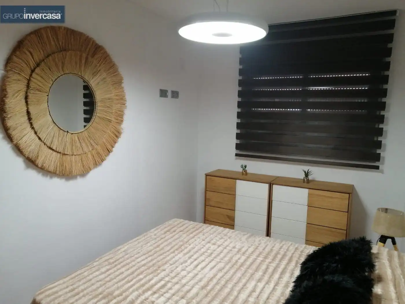 Schlafzimmer von Wohnung zur Miete in Quart de Poblet mit Klimaanlage, Heizung und Möbliert