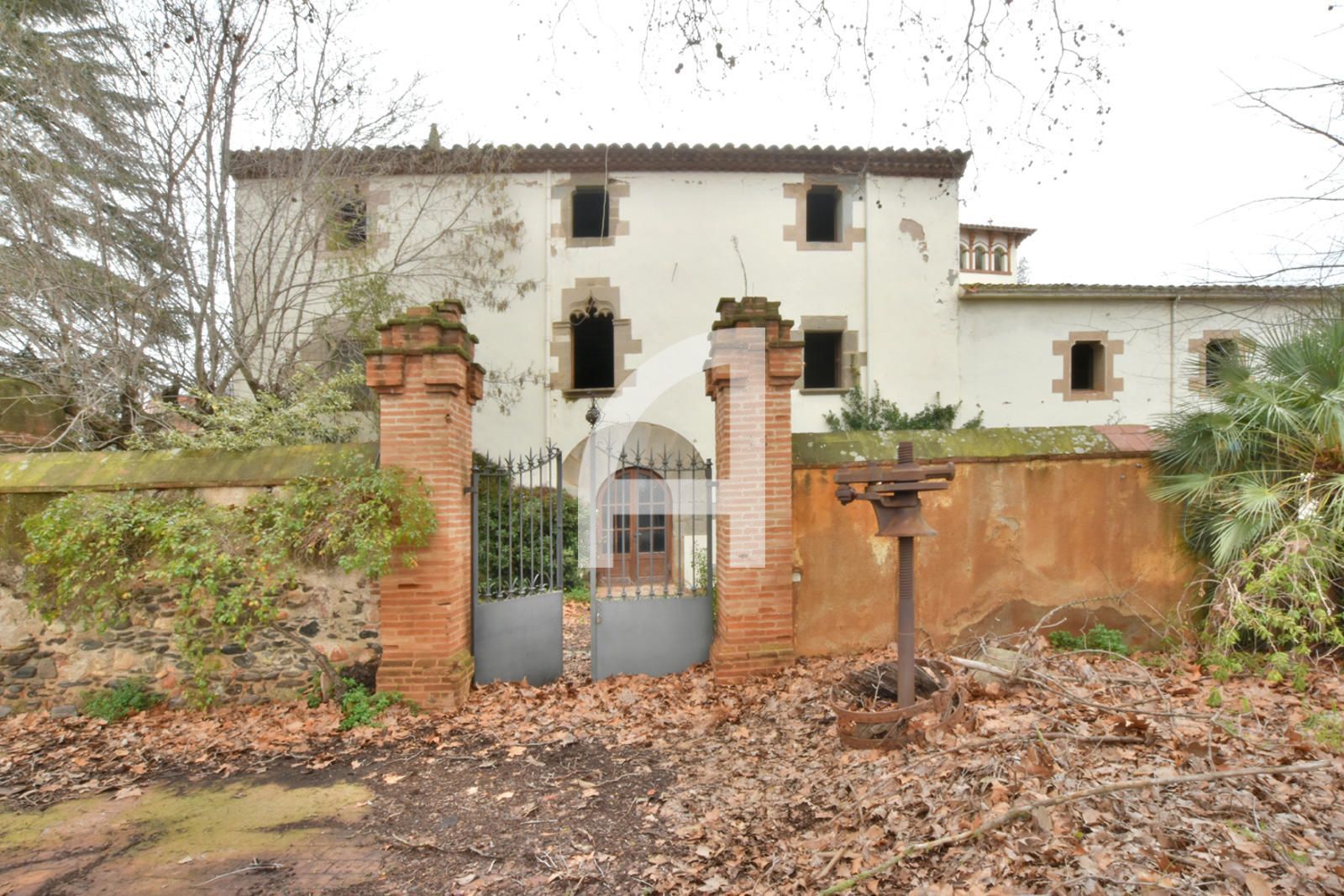 Vista exterior de Finca rústica en venda en Sant Antoni de Vilamajor amb Piscina