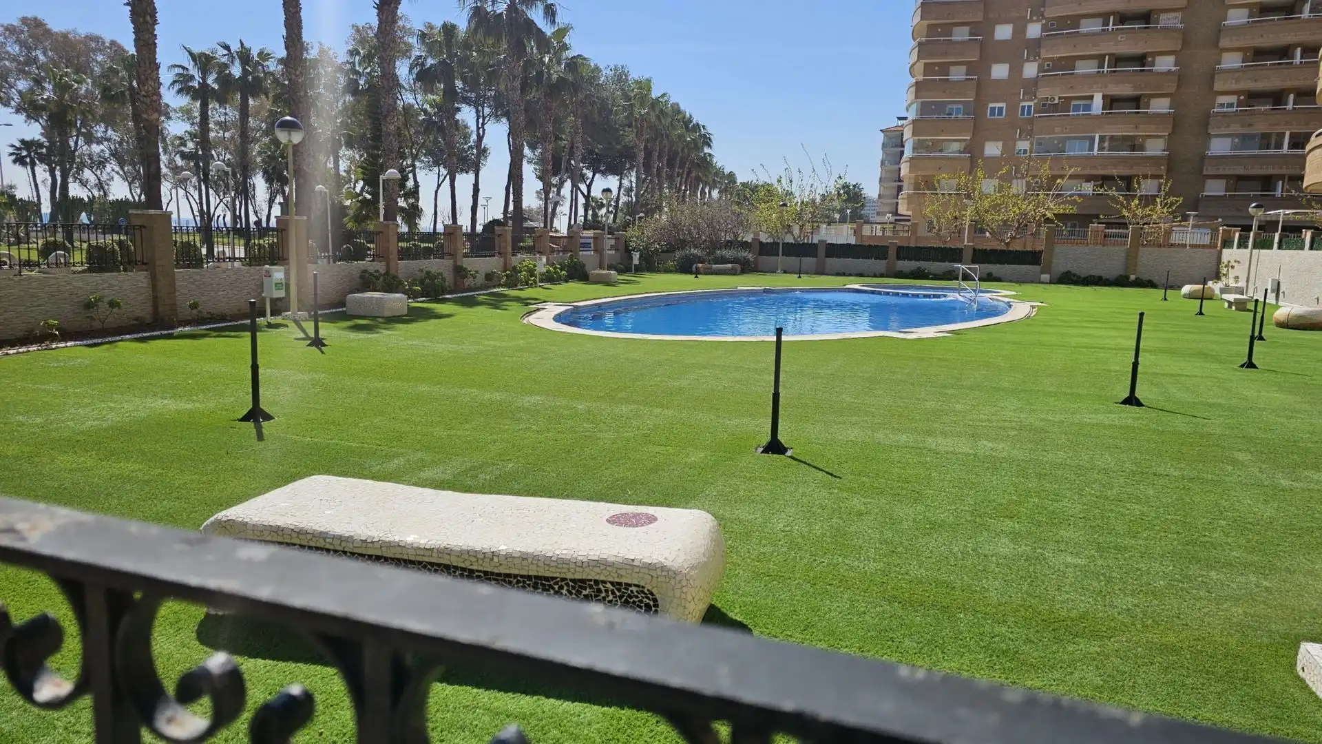 Piscina de Apartament en venda en Oropesa del Mar / Orpesa amb Aire condicionat, Calefacció i Terrassa