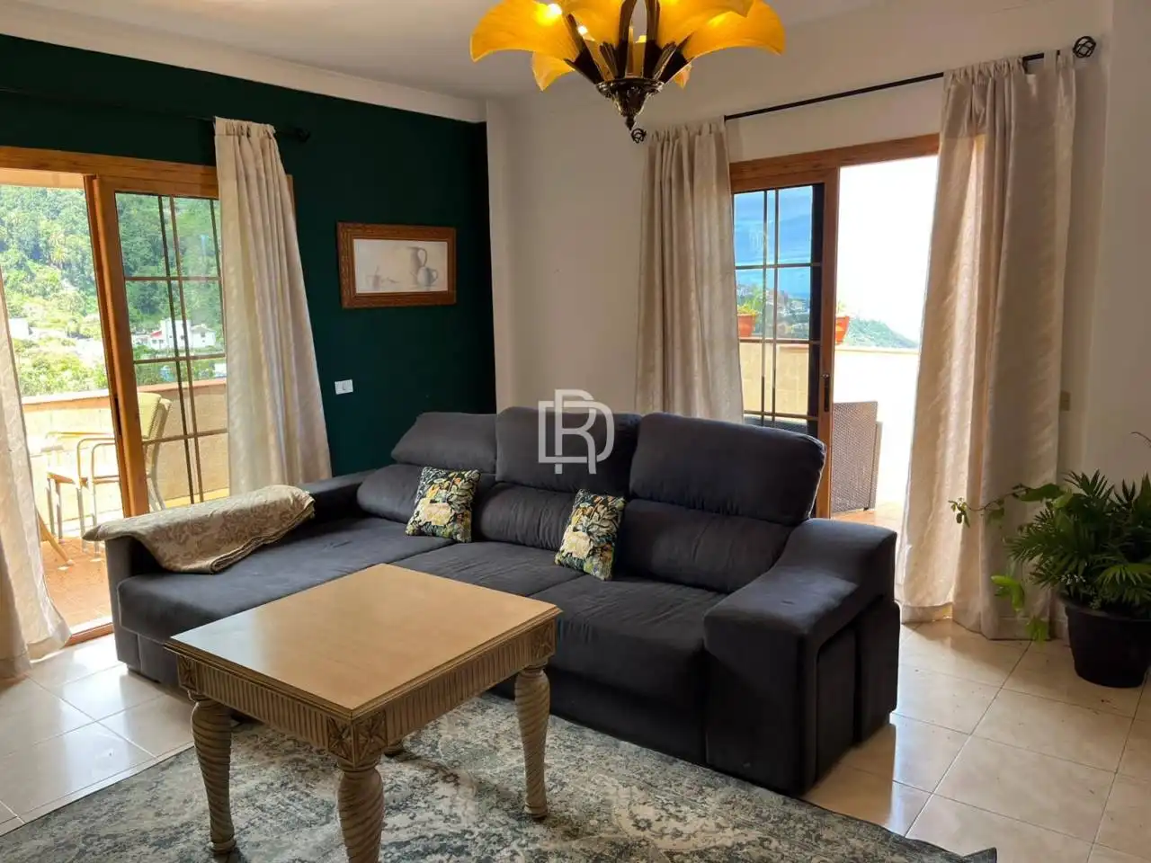 Wohnzimmer von Wohnung zur Miete in Icod de los Vinos mit Terrasse und Möbliert