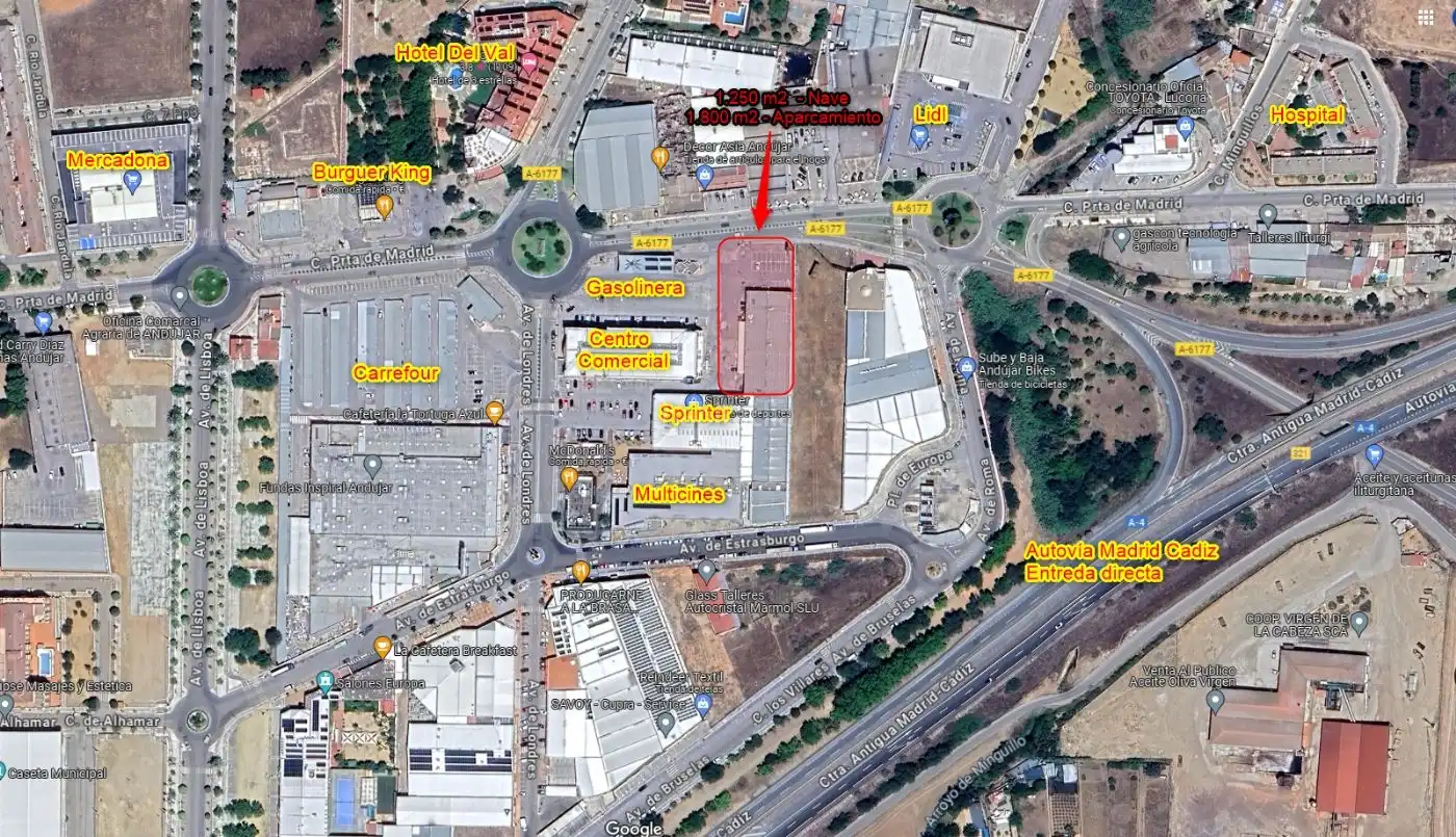 Nave industrielle à louer à Avenida Blás Infante 13, imagen 4