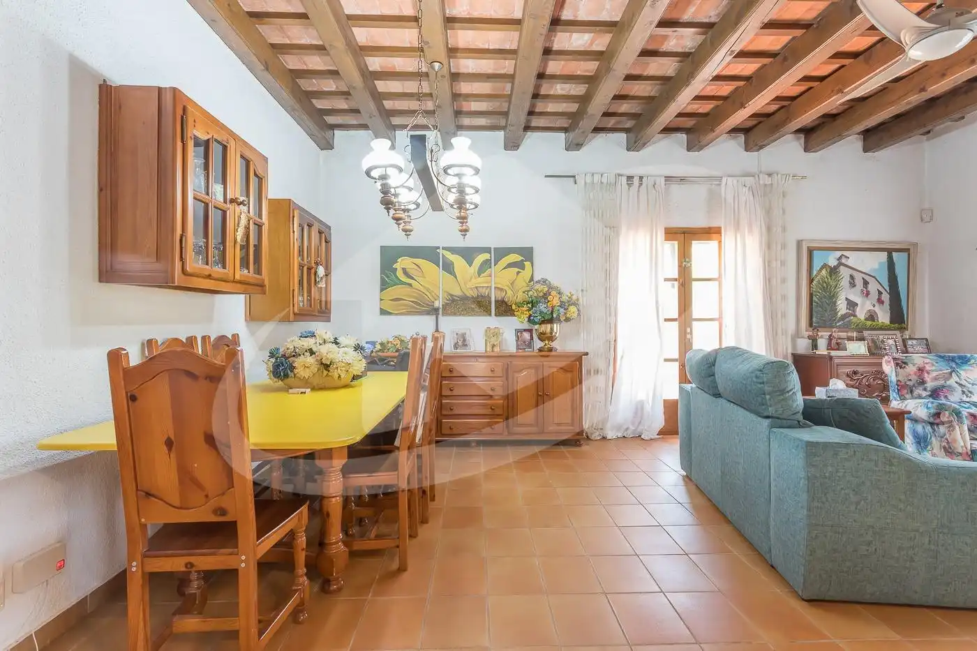 Comedor de Casa o chalet en venta en Castellar del Vallès con Calefacción, Jardín privado y Trastero