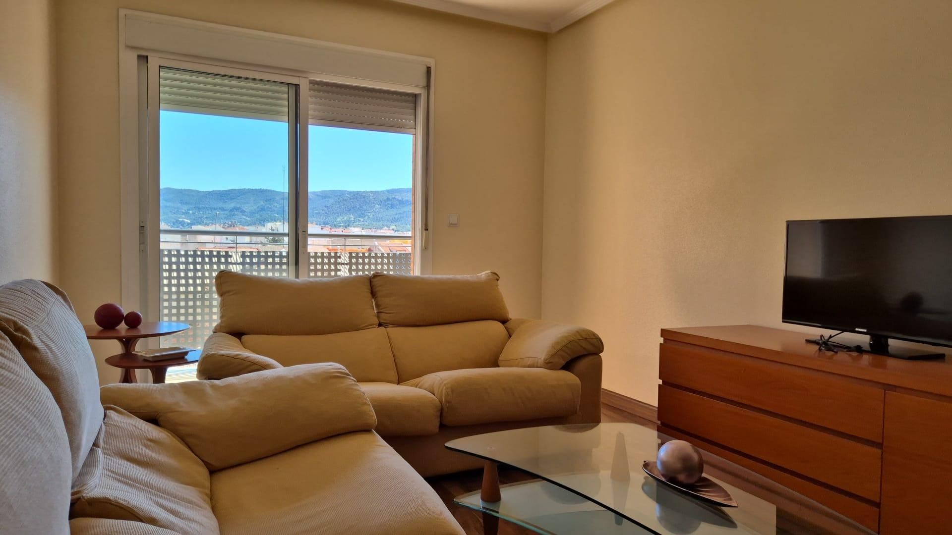 Sala de estar de Piso en venta en  Murcia Capital con Aire acondicionado, Jardín privado y Parquet