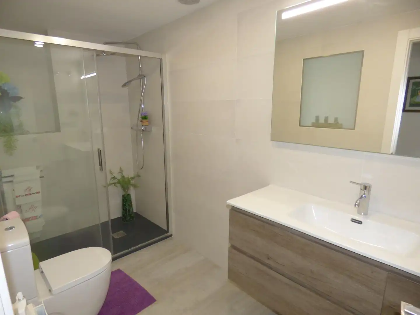 Baño de Dúplex en venta en Malgrat de Mar con Parquet, Terraza y Balcón