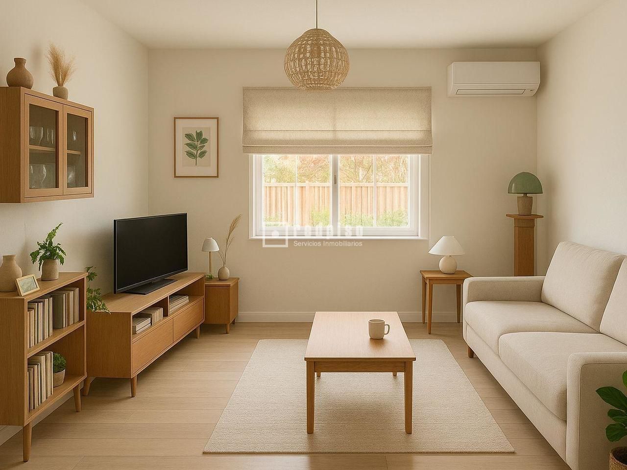 Sala d'estar de Pis en venda en  Madrid Capital amb Aire condicionat, Calefacció i Moblat