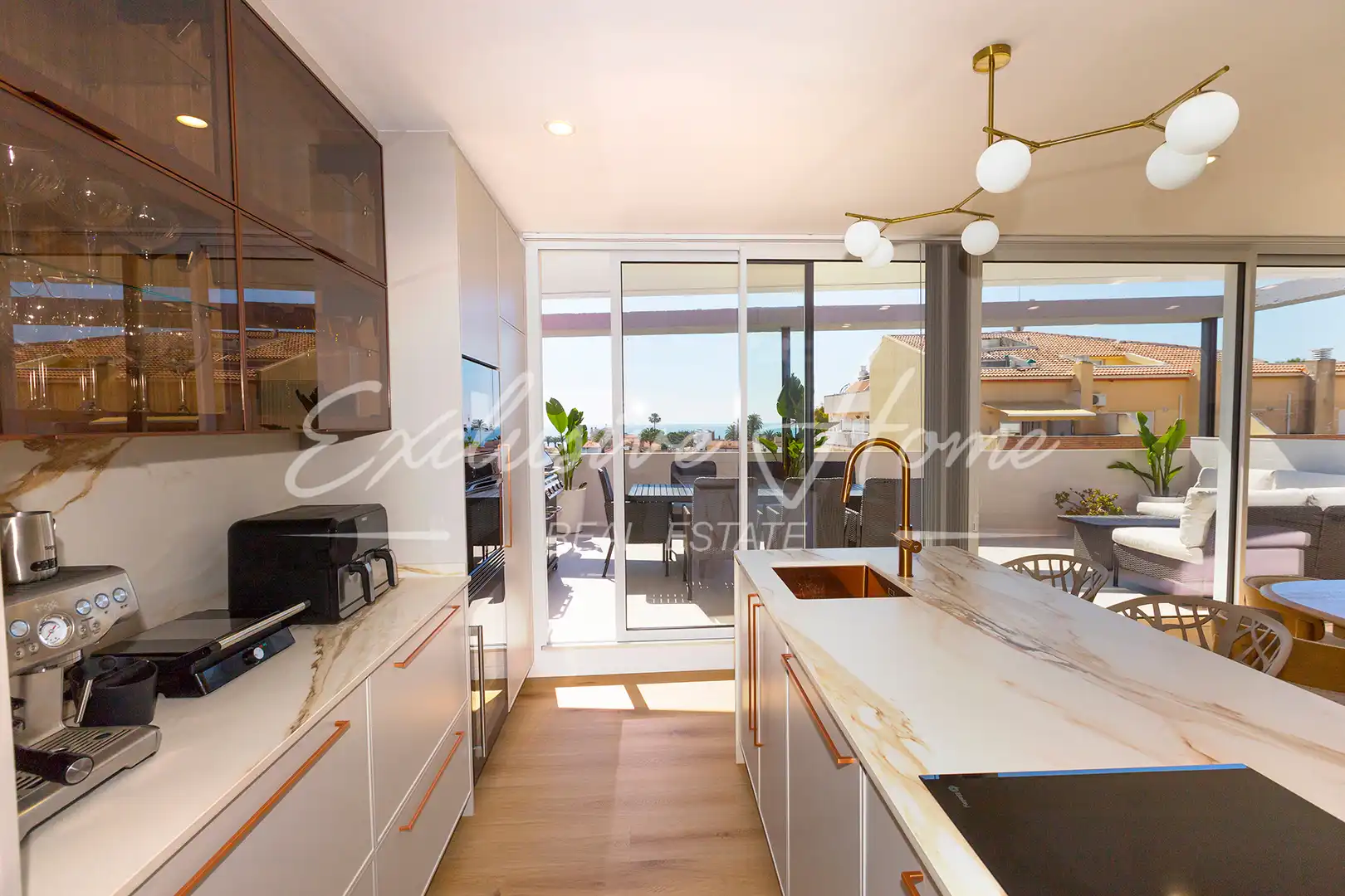 Cocina de Ático en venta en Peñíscola / Peníscola con Aire acondicionado, Calefacción y Parquet
