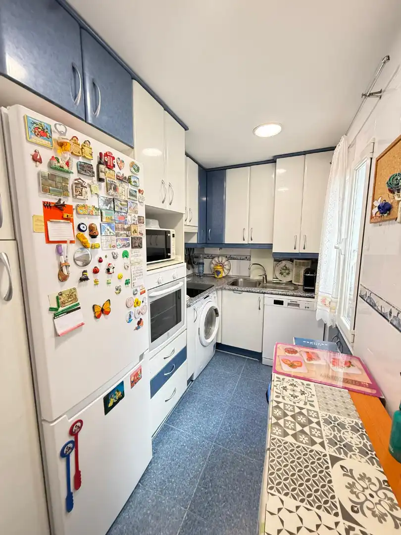 Kitchen of Flat for sale in Madrid  with Air Conditioner and Heating