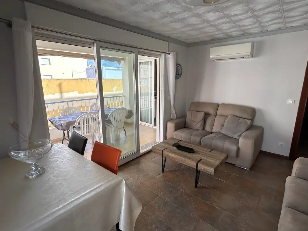 Living room of Apartments for sale in Miramar  with Air Conditioner, Terrace and Furnished