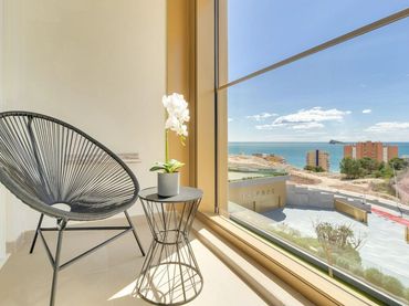 Apartament amb piscina de lloguer a Playa de Poniente