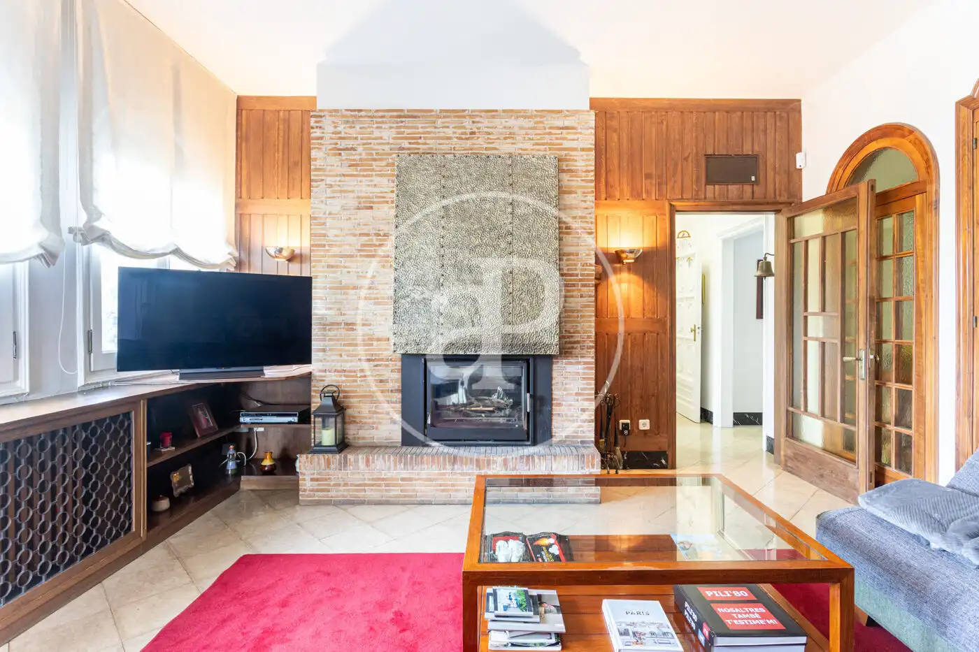Living room of Houses for sale in Terrassa  with Heating, Private garden and Terrace