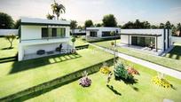 Exterior view of House or chalet for sale in Carrascal de Barregas  with Air Conditioner, Heating and Private garden