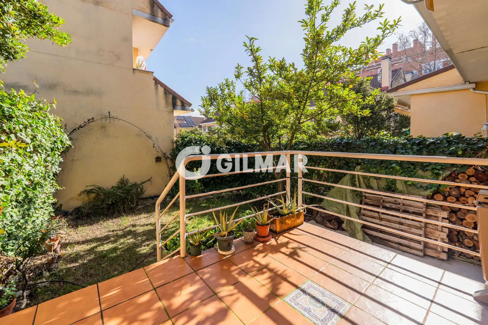 Garden of Detached homes for sale in Madrid  with Heating and Private garden