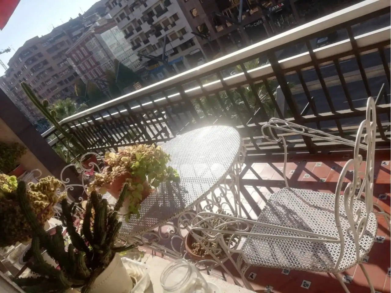 Terrasse von Wohnung zum Verkauf in  Logroño mit Heizung, Terrasse und Abstellraum