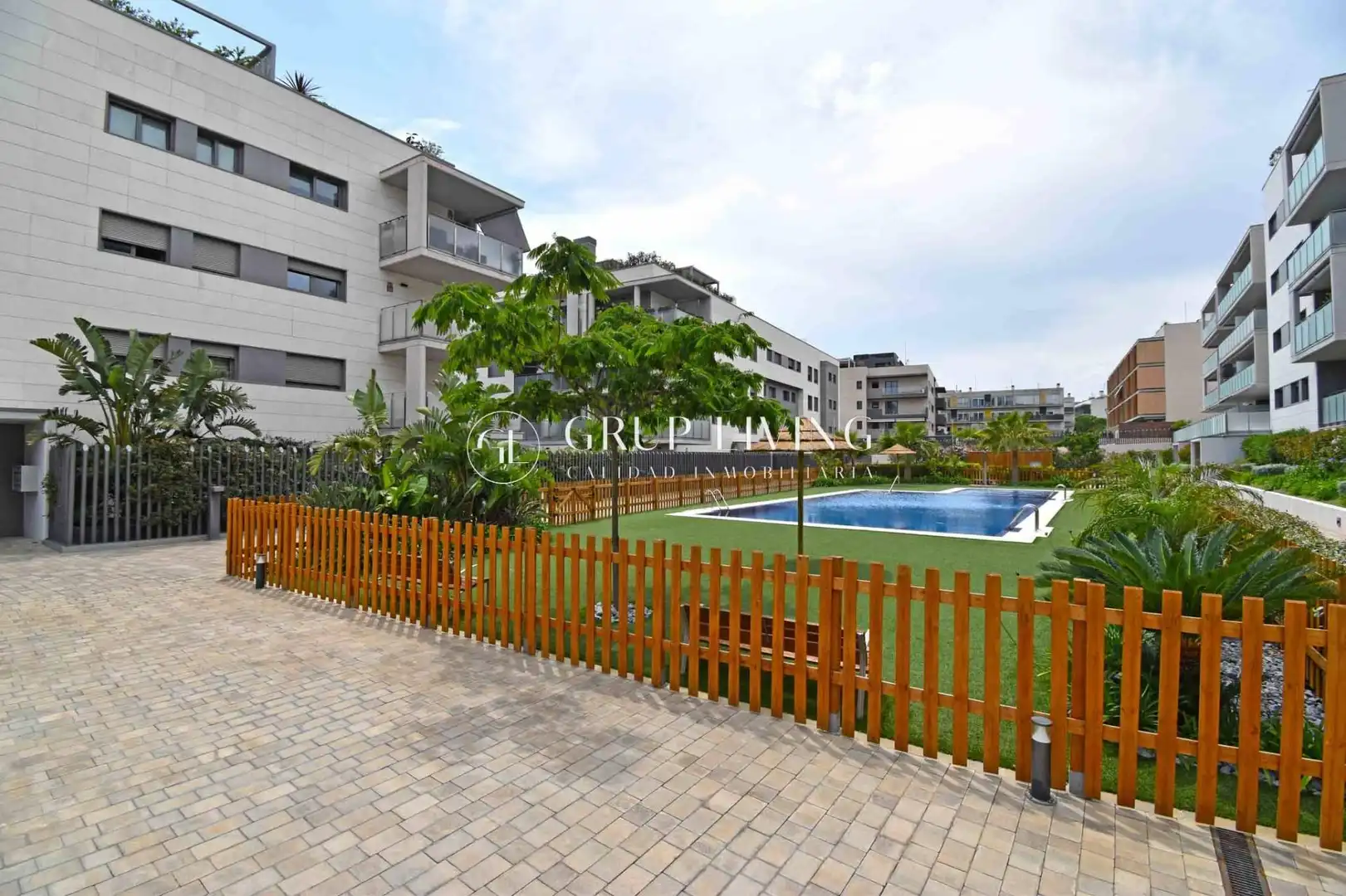 Jardín de Piso en venta en Sitges con Aire acondicionado, Calefacción y Jardín privado
