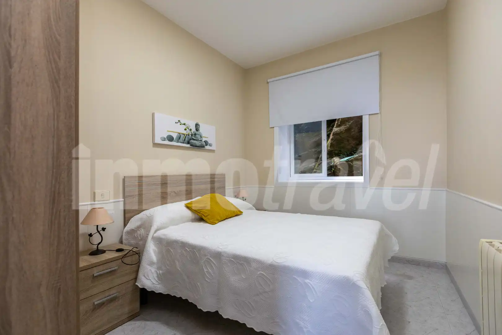 Bedroom of Flat for rent in Sanxenxo  with Furnished, Oven and Washing machine