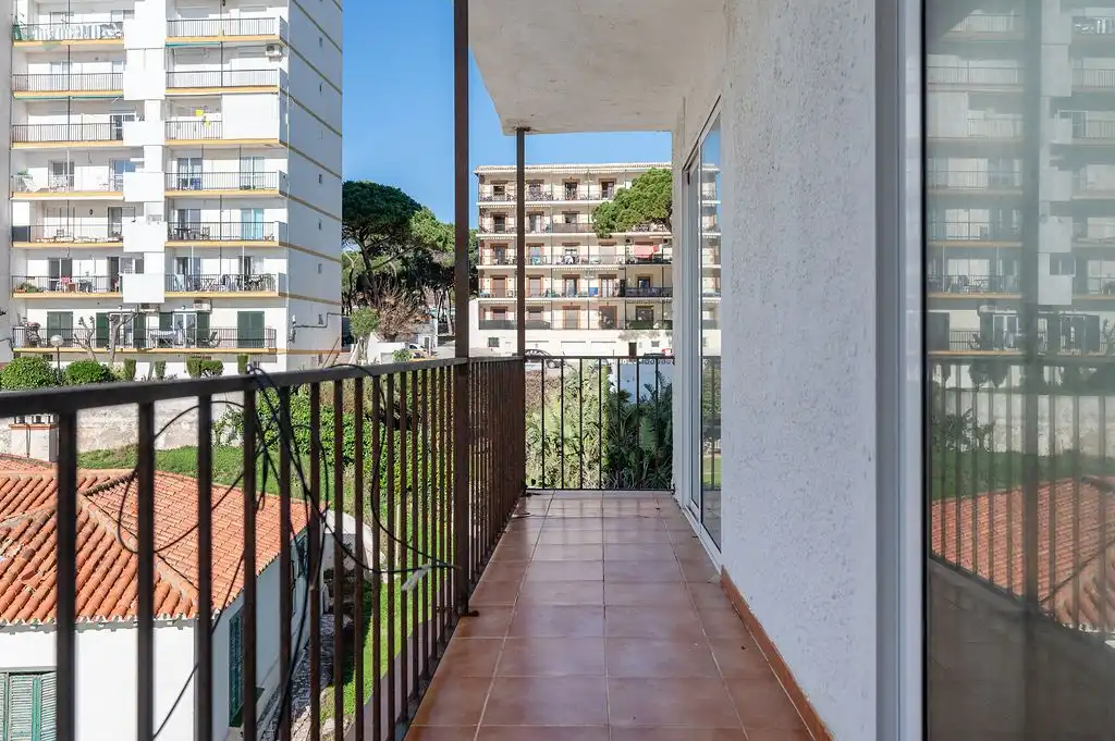 Terraza de Apartamento en venta en Mijas con Calefacción, Parquet y Terraza