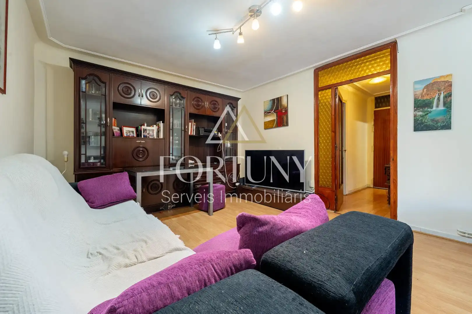 Sala de estar de Piso en venta en Reus con Aire acondicionado y Calefacción