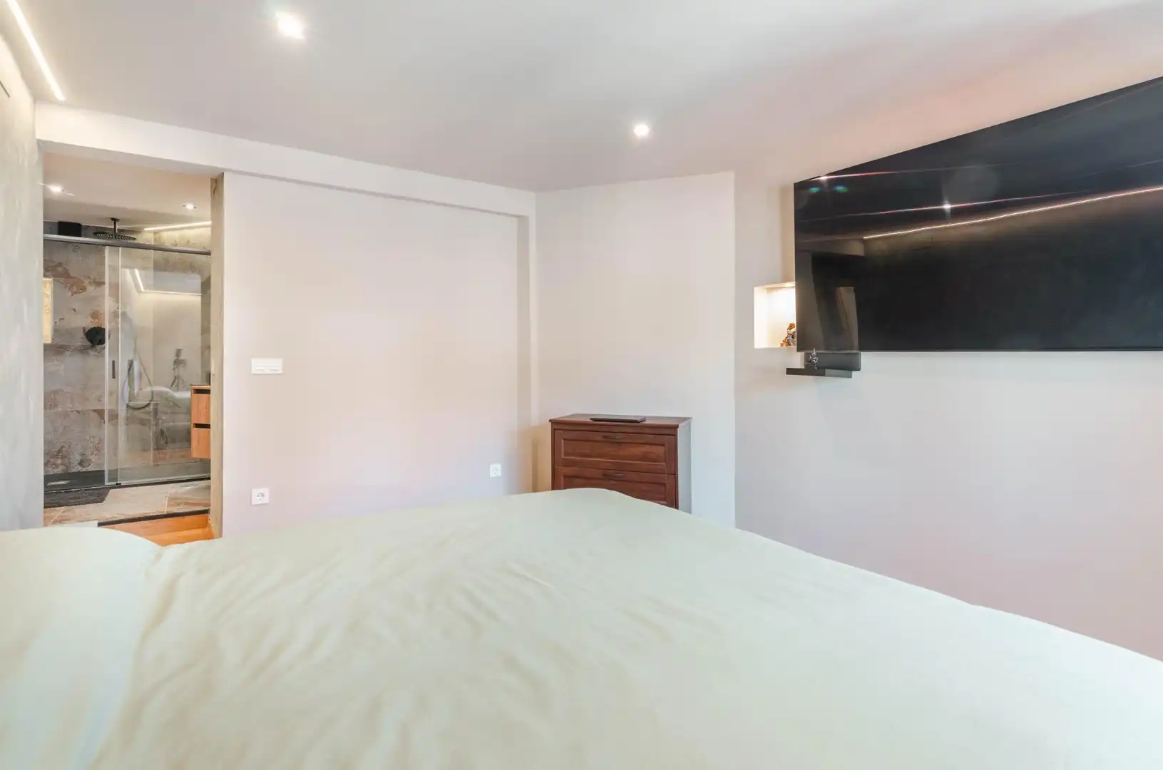 Bedroom of Flat for sale in Langreo  with Heating