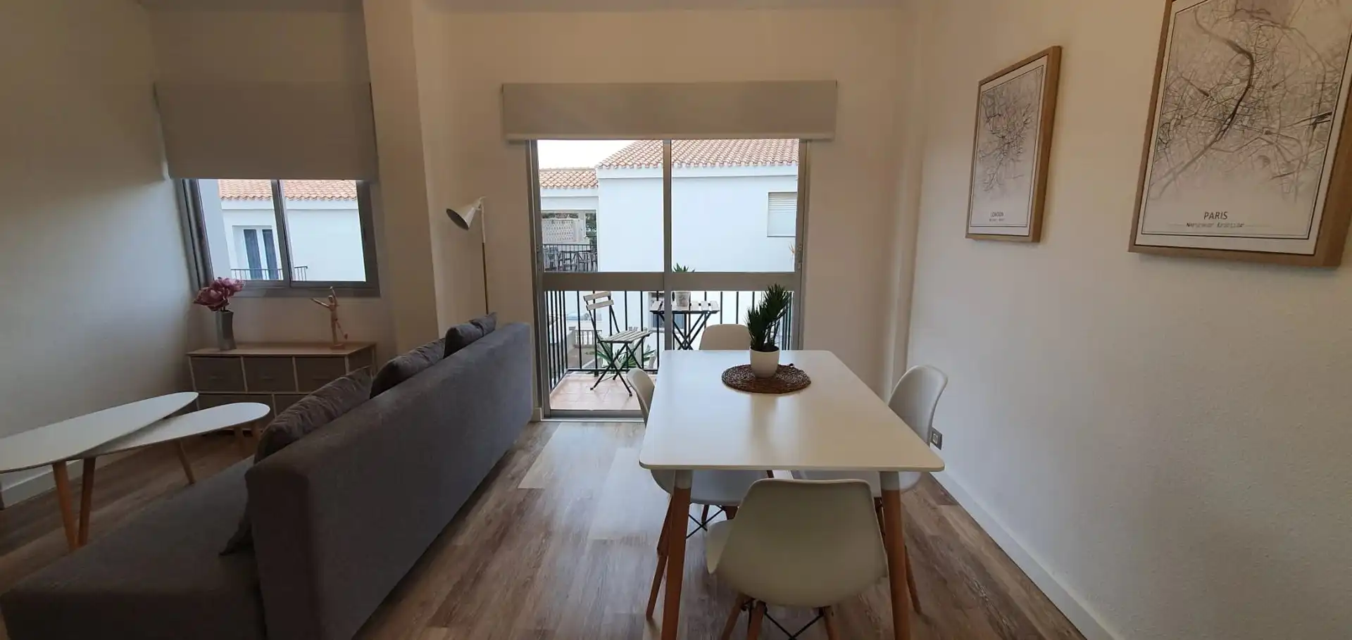 Menjador de Apartament de lloguer en Mar Menor de Cartagena – Cabo de Palos