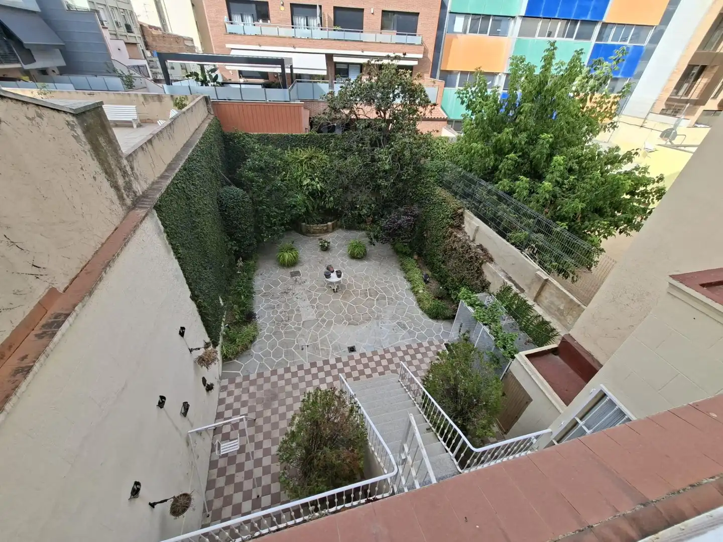 Terraza de Casa o chalet de alquiler en Badalona con Aire acondicionado, Calefacción y Jardín privado