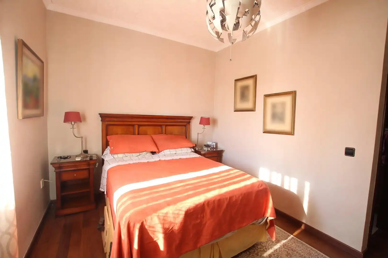 Schlafzimmer von Wohnung zum Verkauf in Jerez de la Frontera mit Klimaanlage, Parkett und Terrasse
