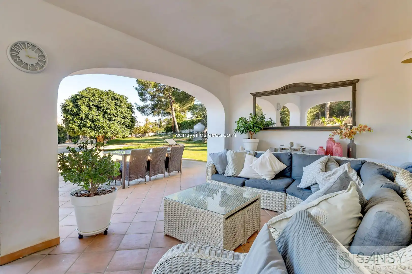 Jardí de Casa o xalet en venda en Jávea / Xàbia amb Aire condicionat i Traster
