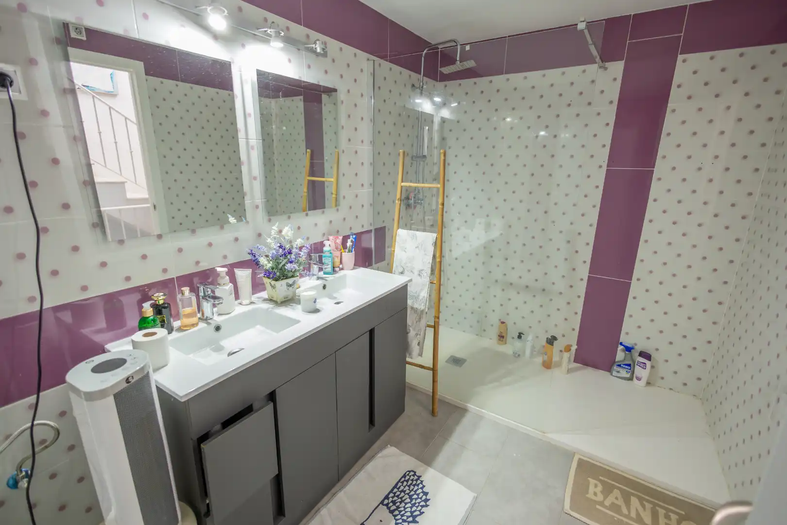 Baño de Casa adosada en venta en Estepona con Aire acondicionado, Jardín privado y Terraza