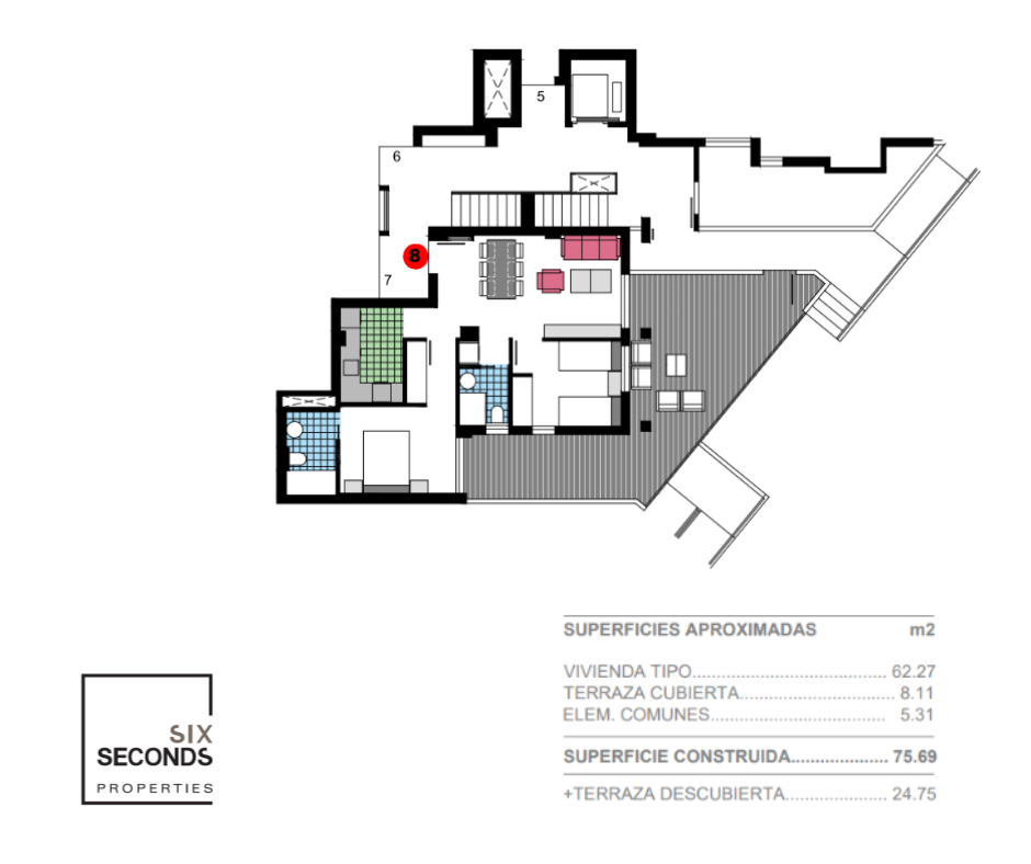 Apartament en venda a L'Almadrava - L'Estanyó
