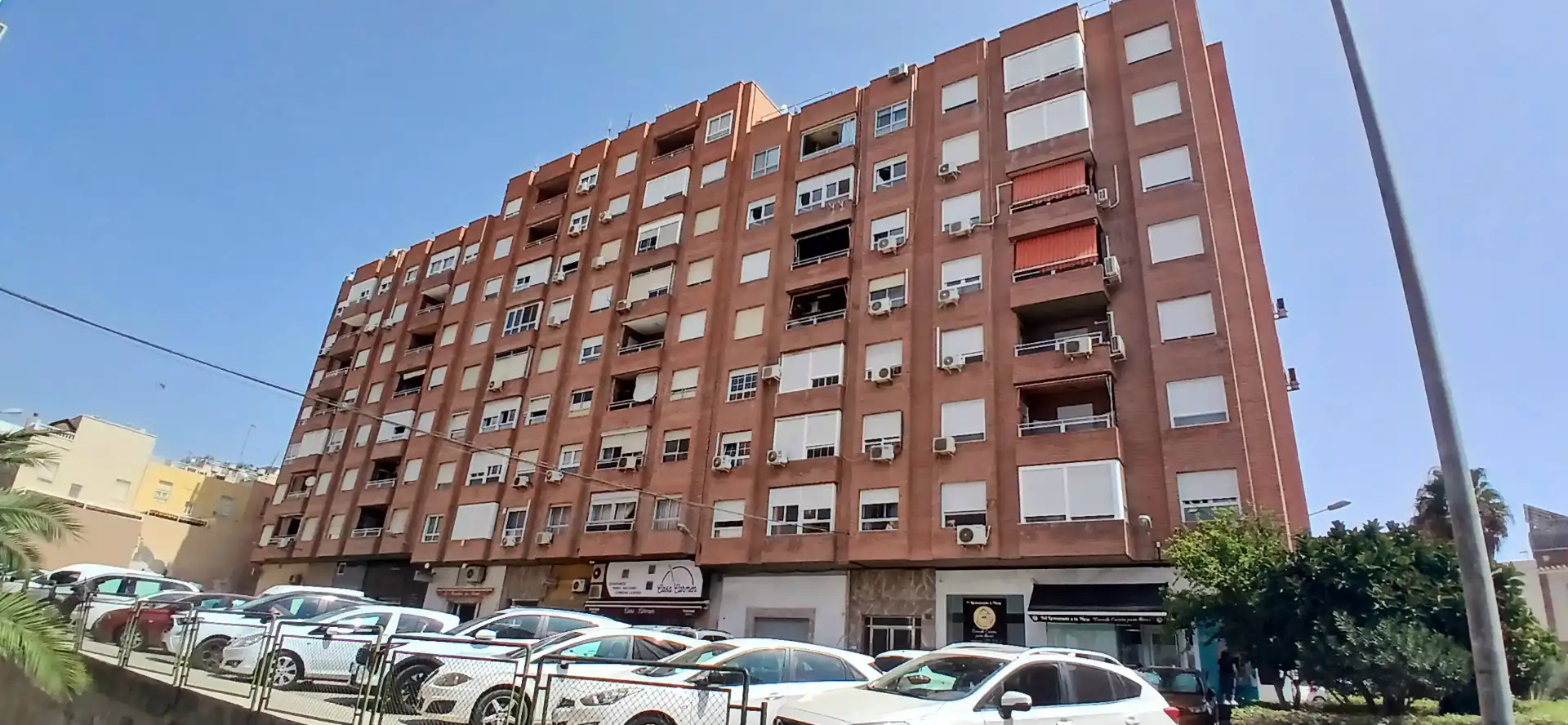 Exterior view of Flat for rent in Almería  with Air Conditioner, Terrace and Furnished