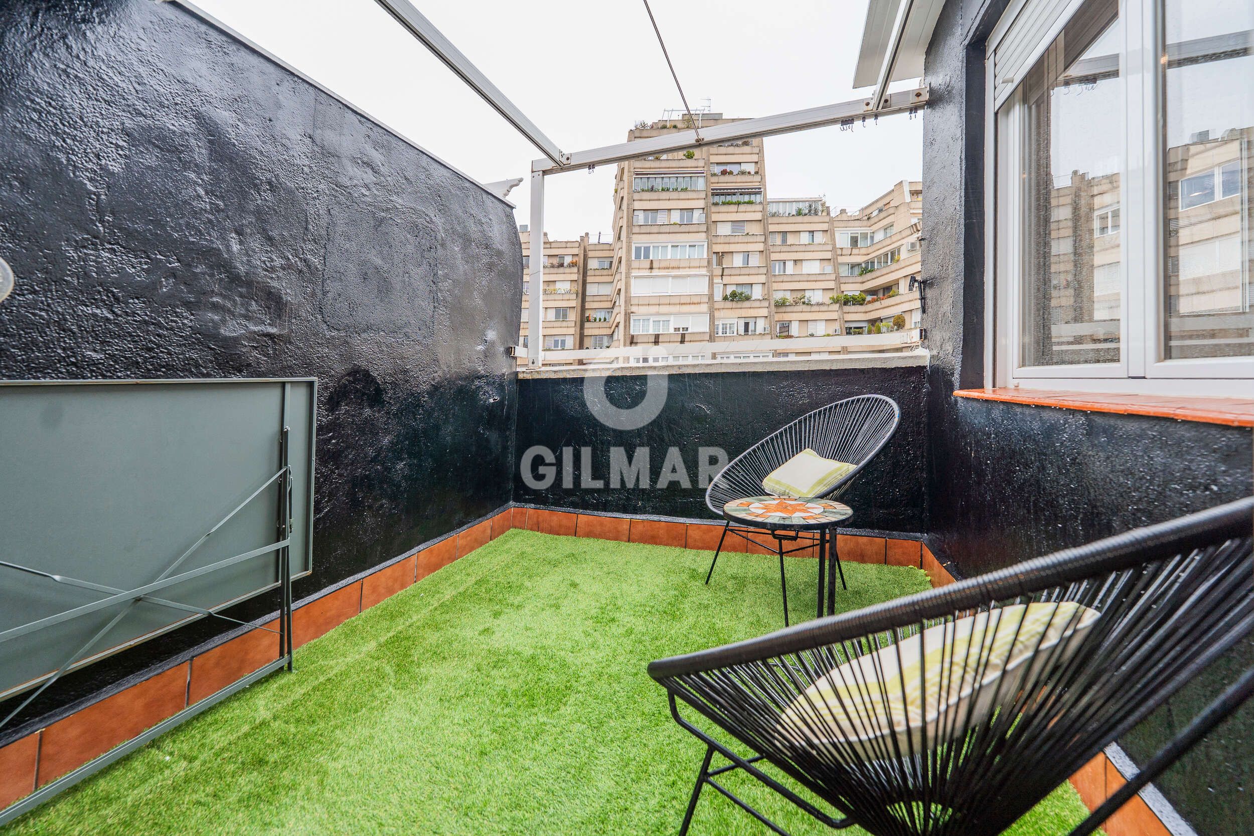Terrace of Attic for sale in  Madrid Capital  with Heating and Balcony