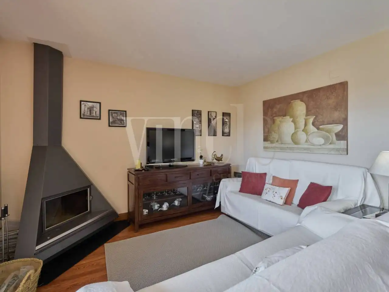 Sala d'estar de Dúplex en venda en Bolvir amb Calefacció, Parquet i Terrassa