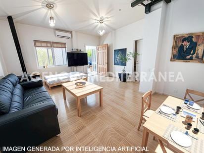 Living room of House or chalet for sale in Paterna  with Air Conditioner, Heating and Private garden