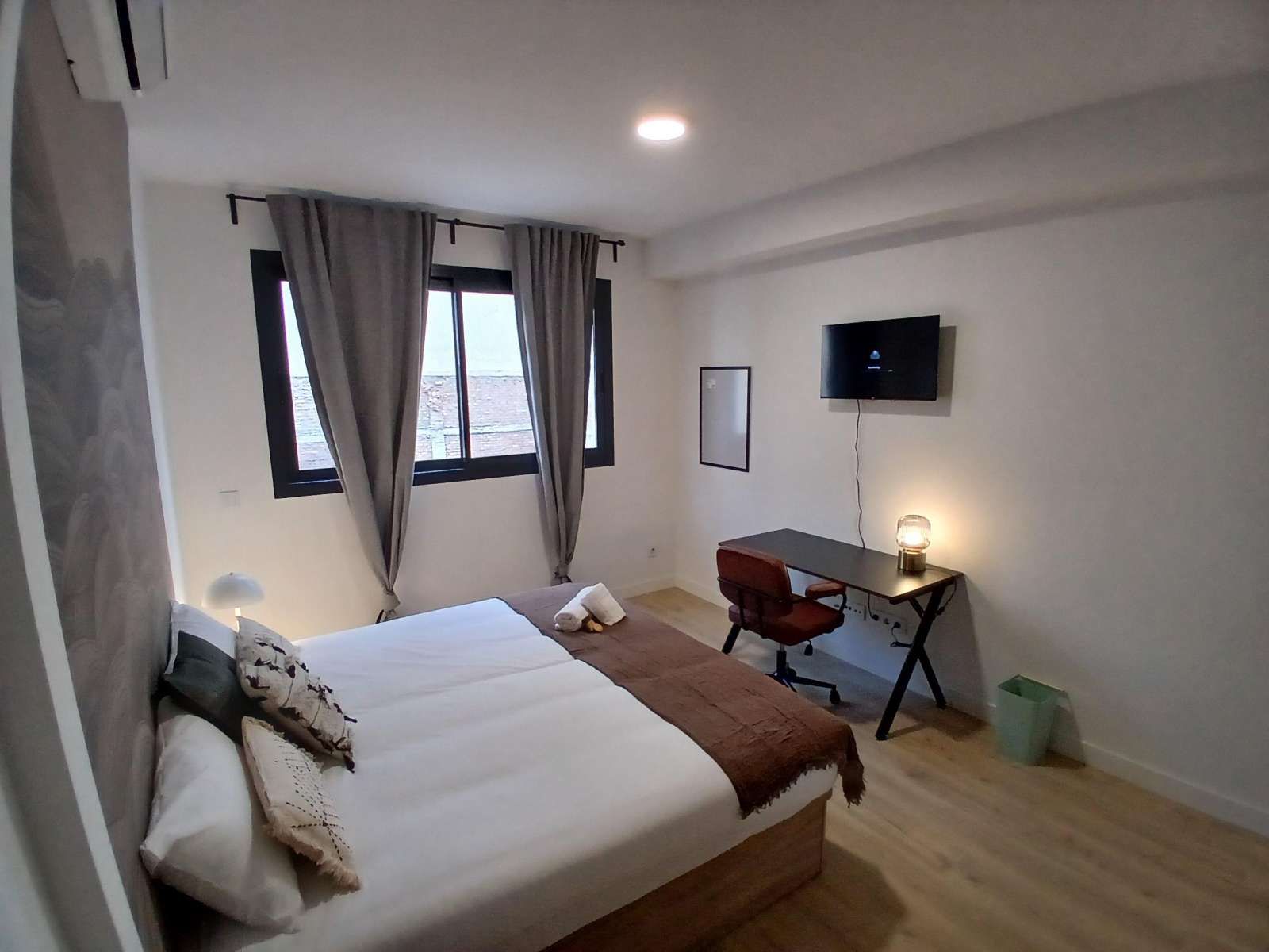 Habitación de Piso para compartir en Málaga Capital con Aire acondicionado y Terraza