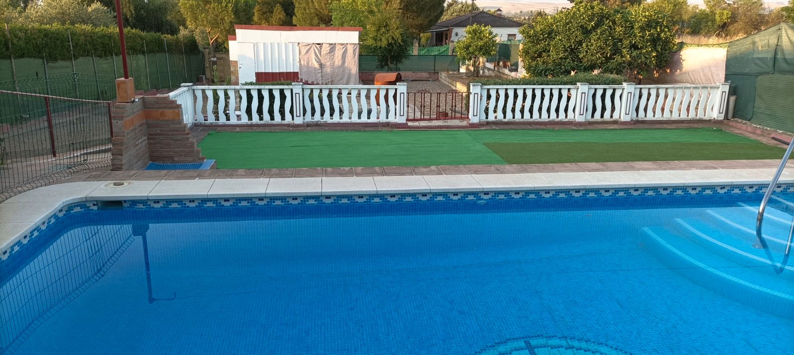Swimming pool of Country house for sale in  Córdoba Capital  with Air Conditioner, Private garden and Storage room